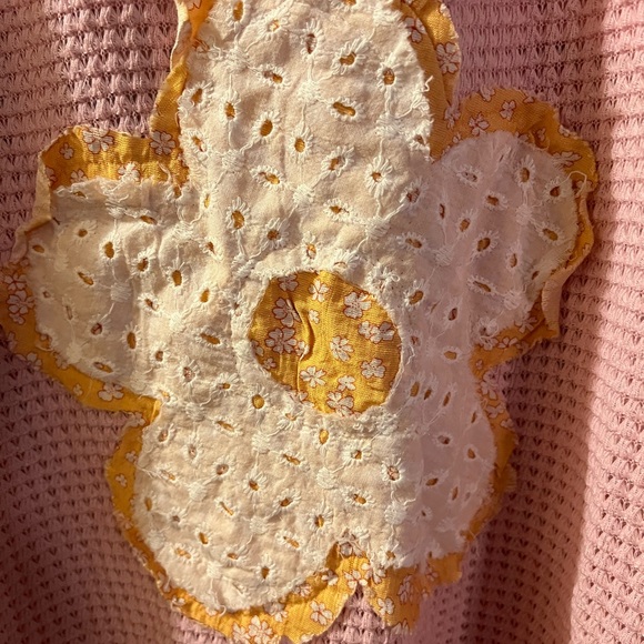 Davi & Dani Pink Floral Women's Top size 1X - Picture 4 of 5